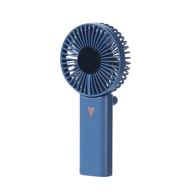 夏天手持折叠数显静音大风力风扇