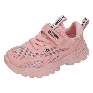 女童鞋子老爹鞋夏季新款薄款网面透气单网鞋儿童运动鞋学生小白鞋
