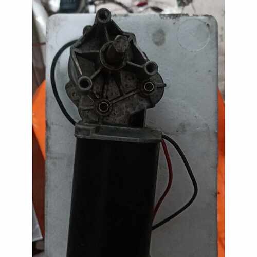 24V90w涡轮涡杆减速电机24v80转