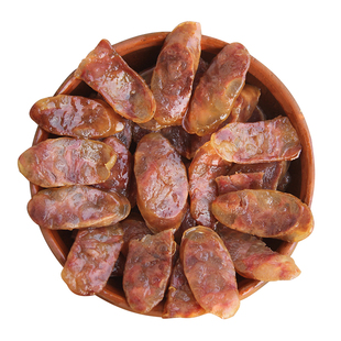 安徽特产咸味香肠腊肠农家自制土猪香肠纯肉手工 diy风干腊肠500g