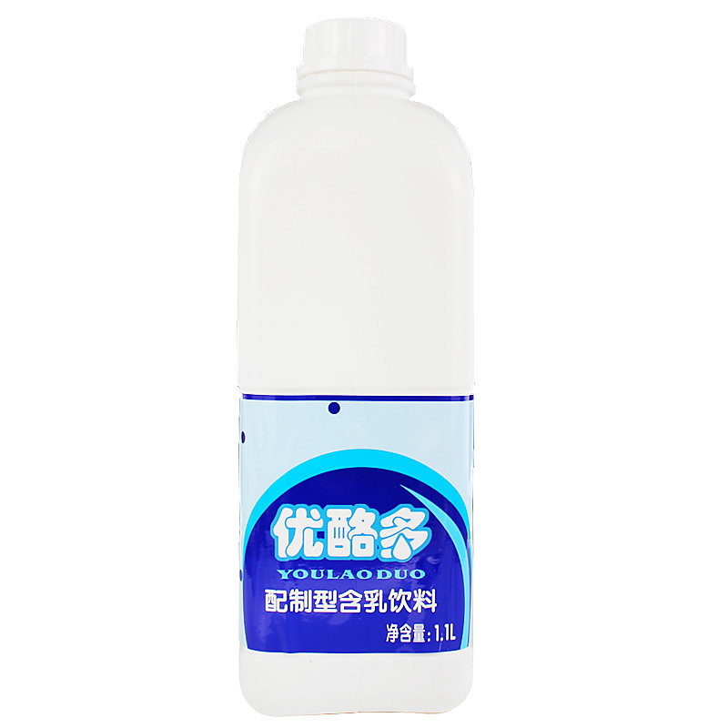 鲜活优酪多原味含乳优格浓缩酸奶乳酸菌饮料奶茶店专用整箱批1L_虎窝淘