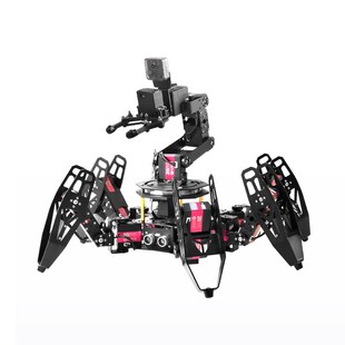 电赛专用AI大模型六足蜘蛛机器人多足仿生机器人编程教育Arduino