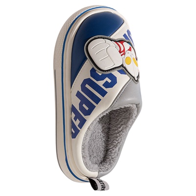 卡通奥特曼儿童棉拖鞋男童