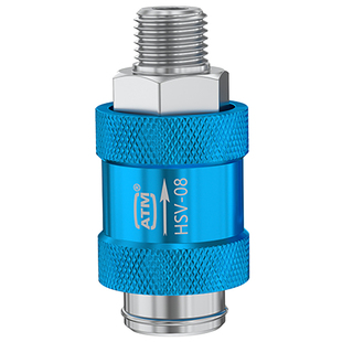 气动HSV08手滑阀手推阀2分滑动开关hsv-06-10泄气阀手动控制气阀