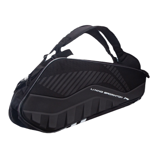 李宁羽毛球包男女款2023新款单肩手提大容量专业球拍包二只三支装