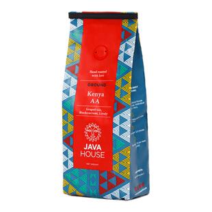 Java House肯尼亚原装进口 肯尼亚AA咖啡Kenya AA咖啡粉 水洗中烘