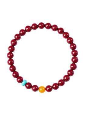 宫里上新正品朱砂手串本命年手链