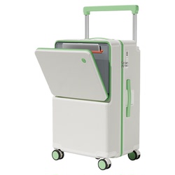 前置开口宽拉杆行李箱28寸大容量