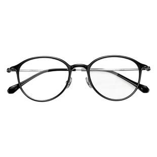 久森小框小脸眼镜近视女可配高度数超轻钛架防蓝光素颜眼镜框9108