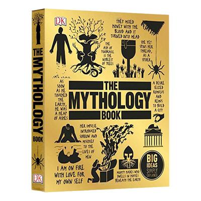 The Mythology Book 精装 神话图解 英文原版 DK人类的思想百科丛书 全彩铜版纸 Big Ideas Simply Explained 英文原版英语书籍