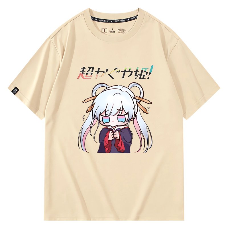 休闲宽松纯棉情侣短袖