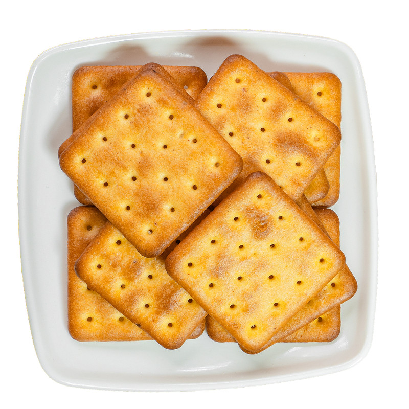 咸蛋黄味苏打饼干独立包装