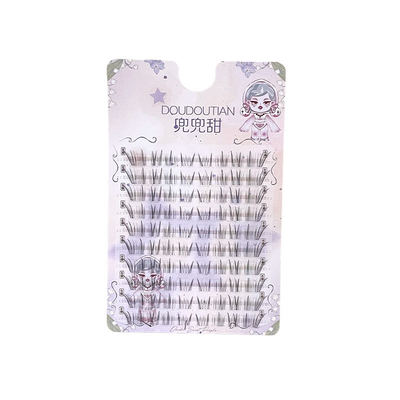 兜兜甜似狐非狐透明感斜飞假睫毛