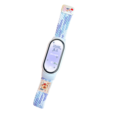 适用于小米手环10表带9尼龙编织磁吸金属扣秋冬新款十代8高级保护套NFC版运动陶瓷版专用替换腕带透气男女款