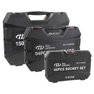 华丰巨箭套筒套装修车工具大全棘轮维修整套套筒扳手汽修专用工具