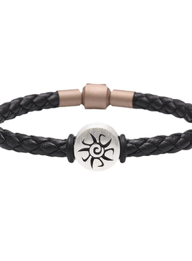 日月星辰925银转运珠情侣手链