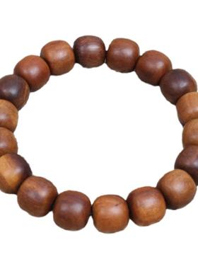 天然雷击枣木招财驱邪保平安手串