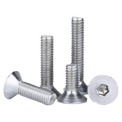 316不锈钢沉头加长内六角螺丝