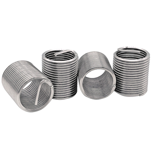 不锈钢304公制粗牙/细牙钢丝螺套 螺纹护套螺纹套M1.6*0.35-M24*3