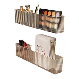 浴室置物架亚克力可沥水化妆护肤品分格收纳卫生间墙上壁挂架子