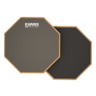 EVANS哑鼓垫real架子鼓静音消音垫12练习套装6寸realfeel达达里奥