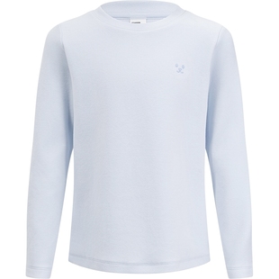 本来BENLAI儿童抗静电保暖双面绒圆领印花T恤衫25冬新款BTA450076