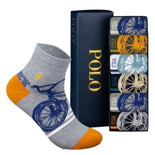 Polo男士袜子2025新款冬男袜子男款纯棉冬季全棉保罗防臭棉袜高端