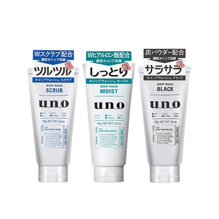 【自营】UNO吾诺洗面奶去角质洁面乳去黑头清爽保湿男生130g