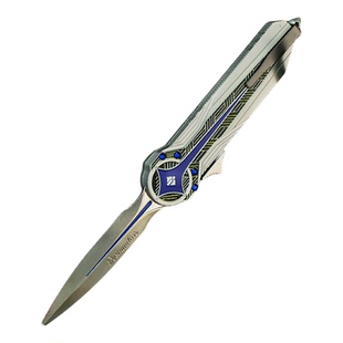 三角洲行动周边暗星北极星伸缩刀近战武器锌合金金属玩具模型龙牙