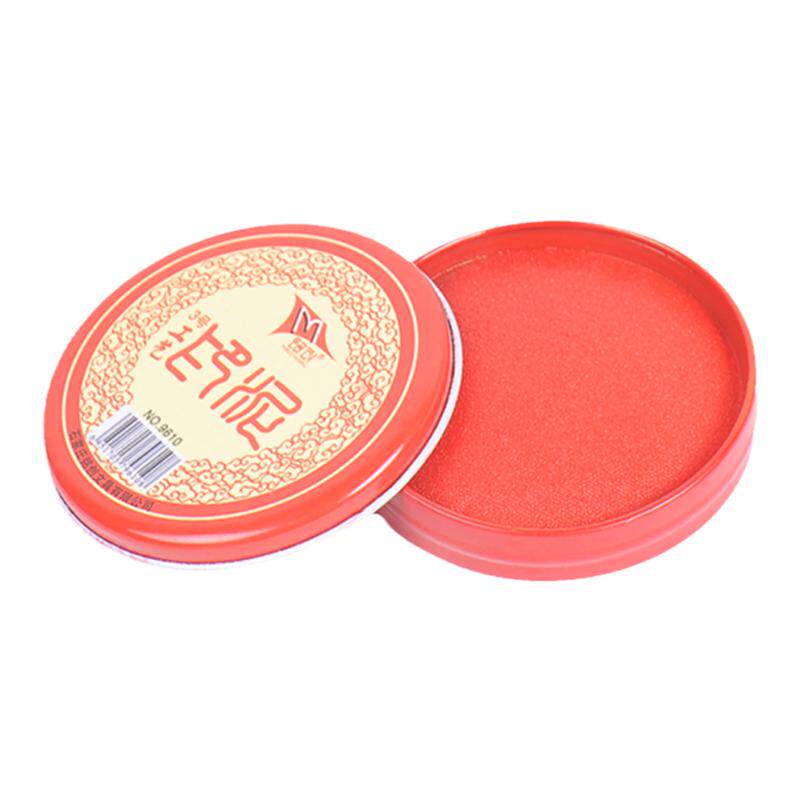 多规格可选印泥印台红色速干