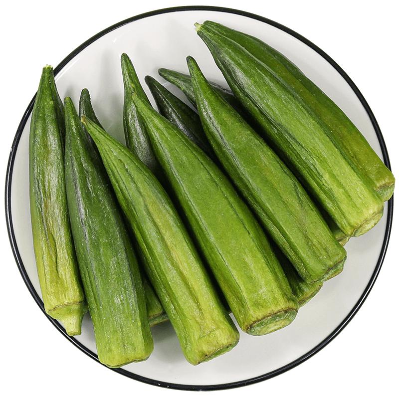 秋葵干秋癸脆蔬菜干脱水果蔬脆干