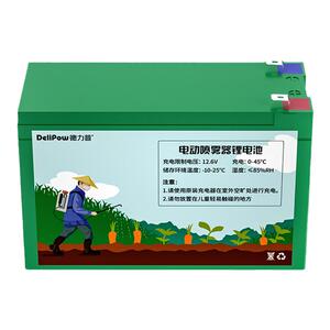 德力普喷雾器电瓶12v背负式农用