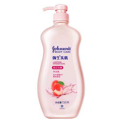 强生美肌沐浴露蜜桃香氛720g/瓶