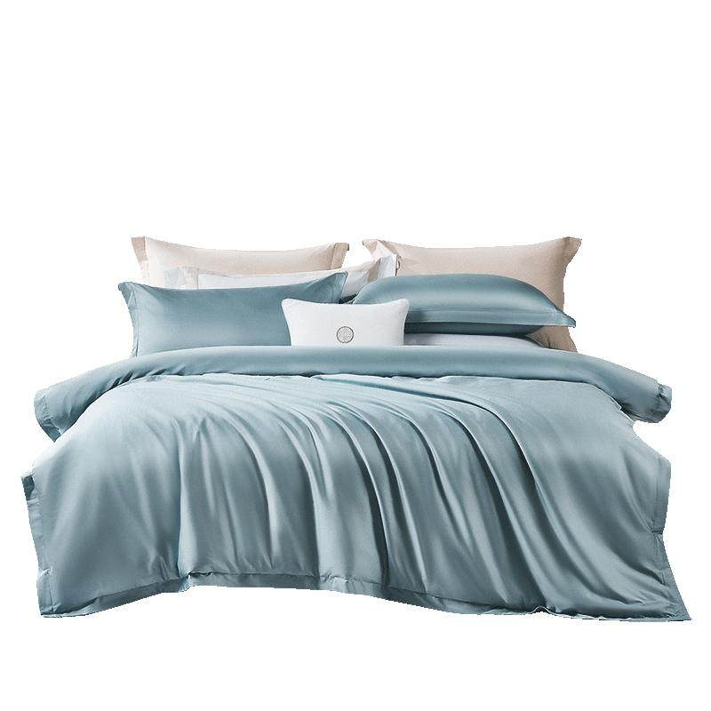 富安娜120支长绒棉被套单人被罩全棉抗菌被套单件纯棉被套床品