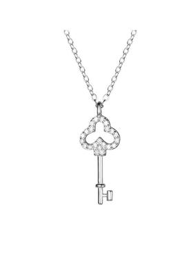 【自营】daisy beautyS925纯银镀14K金项链女古董感钥匙轻奢法式