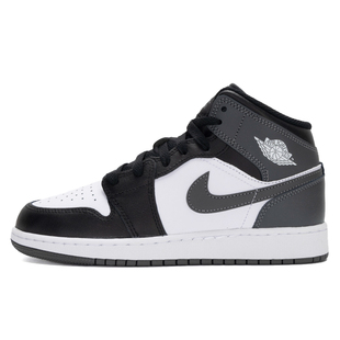 耐克女鞋Air Jordan 1 AJ1黑白运动鞋复古板鞋中邦休闲鞋篮球鞋女