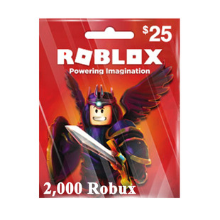 Roblox Gift Card 2200Robux Online Game Code罗布乐思R币礼品卡