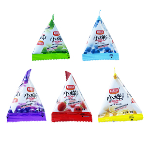 小样酸q糖超酸蓝莓味软糖果汁橡皮糖散装婚庆结婚喜糖果休闲零食