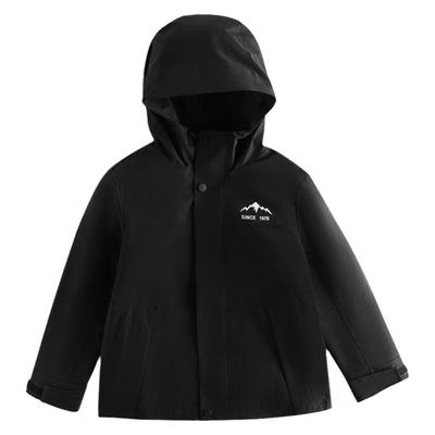 罗蒙男女童羽绒内胆三合一外套