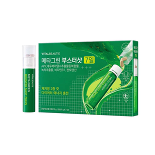 韩国直邮VITALBEAUTIE内可美VB绿茶口服液7瓶装控卡纤体