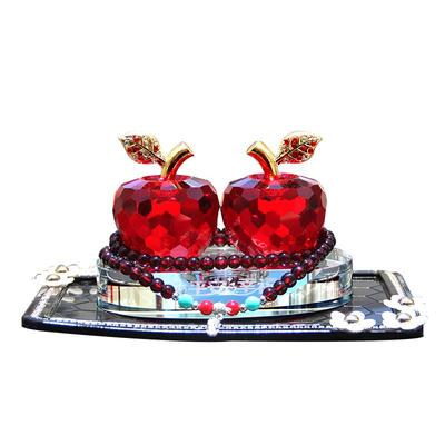 香薰高档网红女神款车上水晶苹果