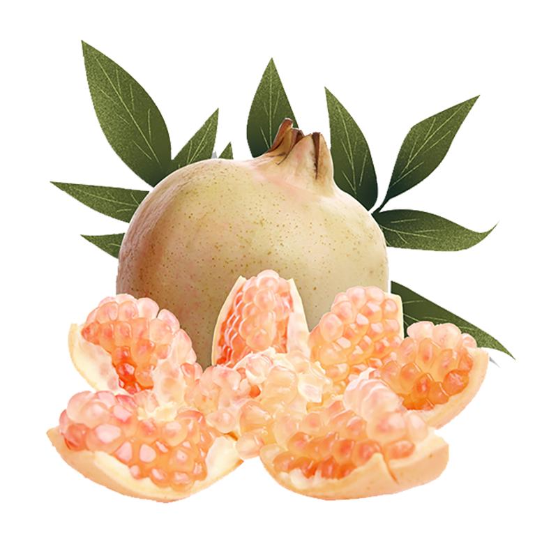 怀远石榴榴花乡薄皮籽玉石籽新鲜