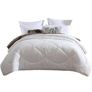 梦洁七孔子母被二合一冬被加厚保暖10斤纯棉被芯全棉纤维被子抗菌