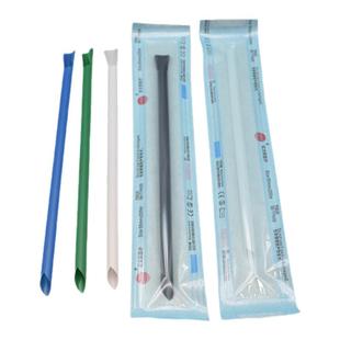 RECWEI一次性无菌粉末取样勺刮刀带刀头自带刮刀无菌粉末PP取样器