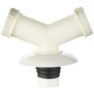 下水管三头通洗衣机排水管地漏分支器接口对接器出水道分流二合一