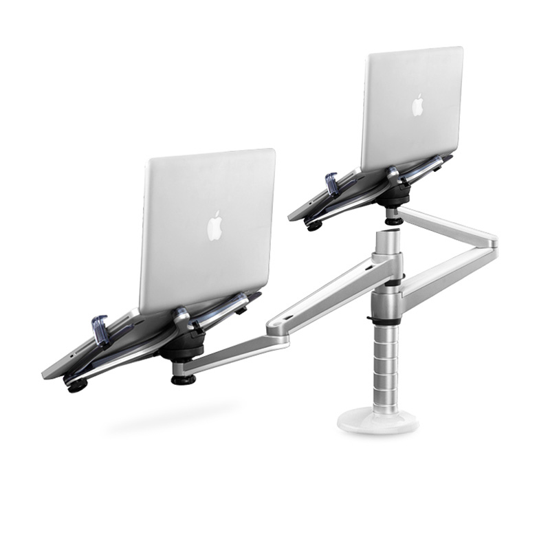 桌面懒人笔记本电脑支架ipad平板电脑架手机显示器组合升降机械臂