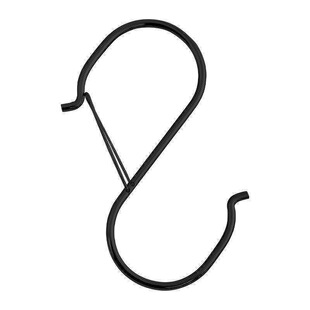 不锈钢S型挂钩吊钩免打孔厨房加粗挂衣钩子防风晒挂腊肉收纳神器