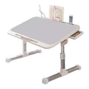 可折叠升降床上小桌子简约现代大学生宿舍笔记本电脑桌床上书桌调节高度支架阳台飘窗懒人办公儿童看书小桌板