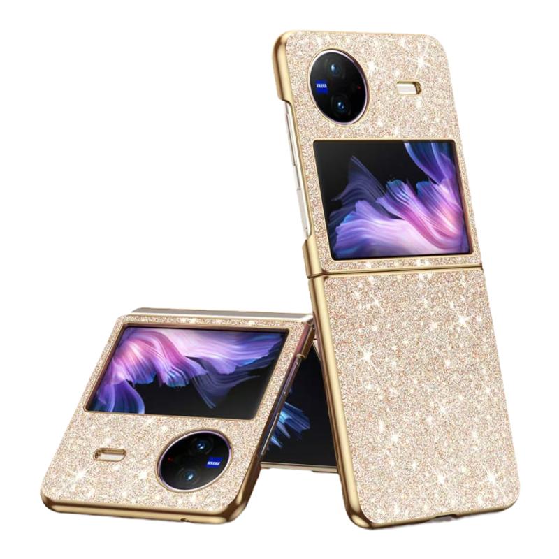 vivoxflip高级闪粉星钻保护壳