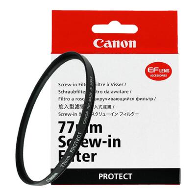 Canon/佳能原装UV镜82 77 72 72mm多层镀膜高清保护镜单反相机镜头防护微单相机滤镜24-70 70-200日本原厂uv
